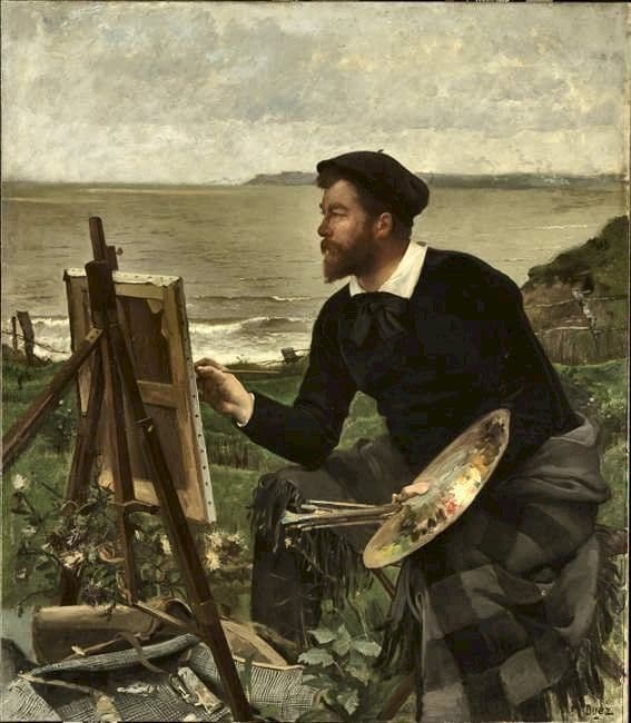 Hamsa Damayanti - Renaissance Manuscript Illustration